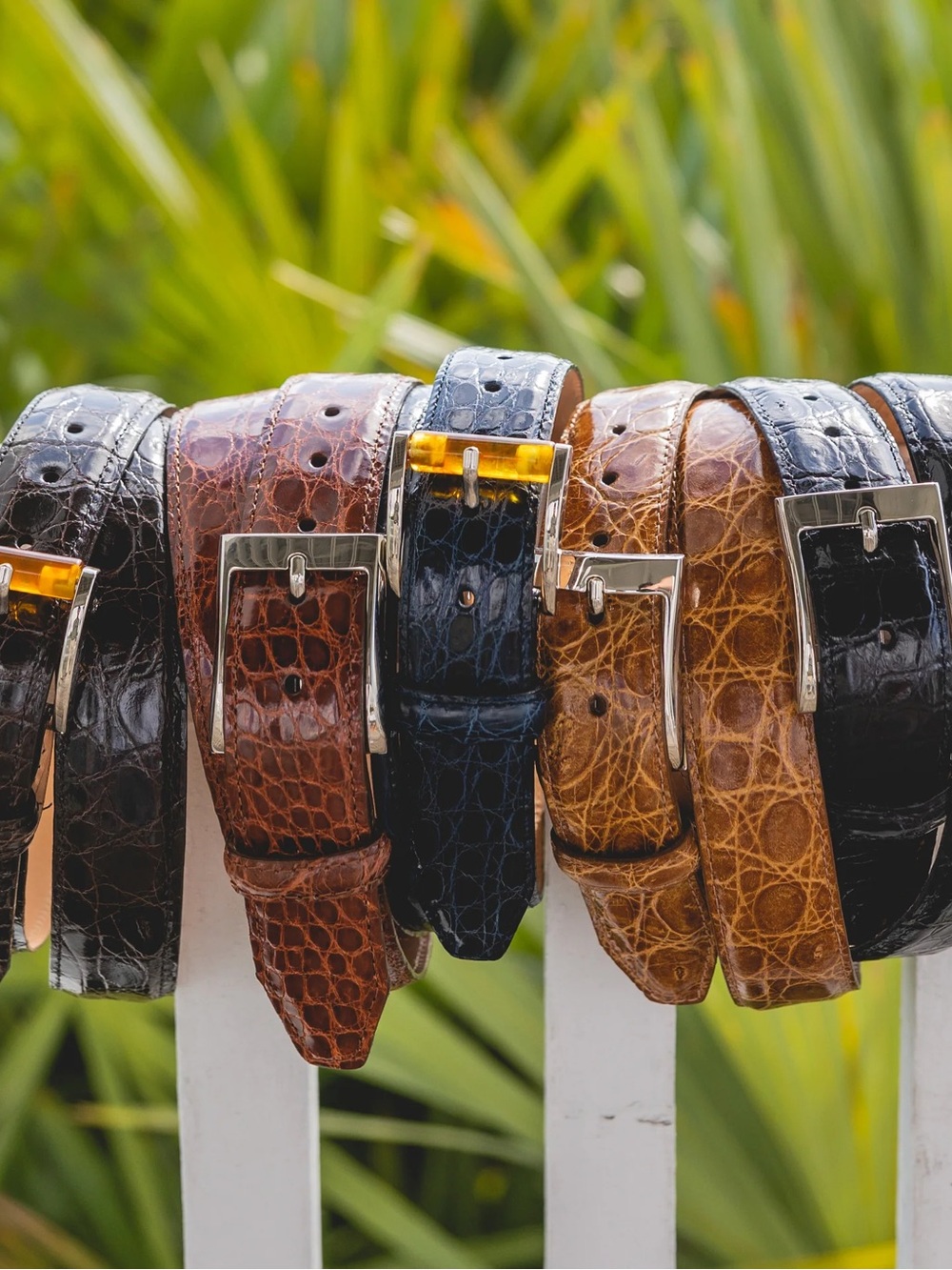 Martin Dingman Crocodile Belt (full price in store $398)